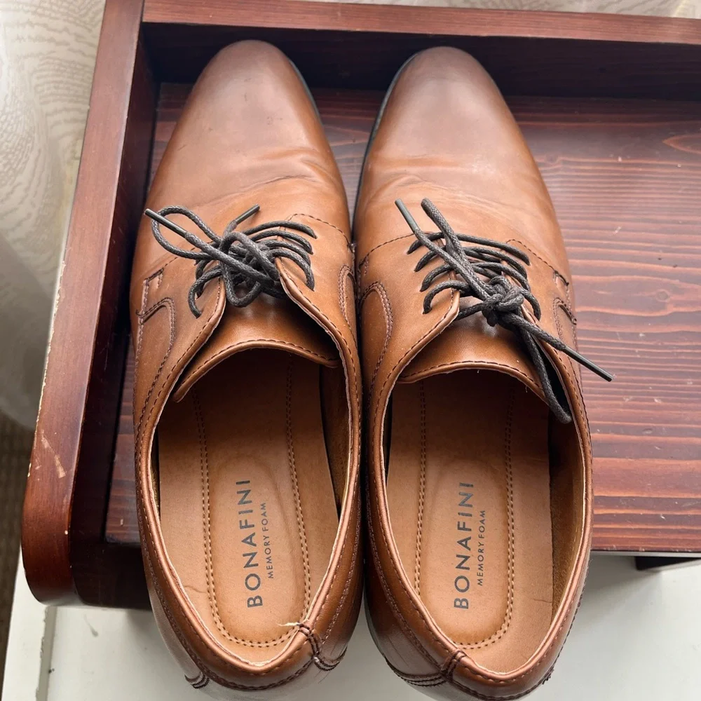 Light Brown Oxford Lace Up Suit Shoe